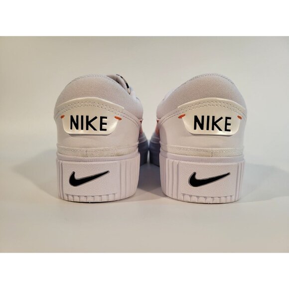 Nike Court Legacy Lift Platform Shoes Sneakers Womens Size 10 White DZ5203-100 - Picture 5 of 12